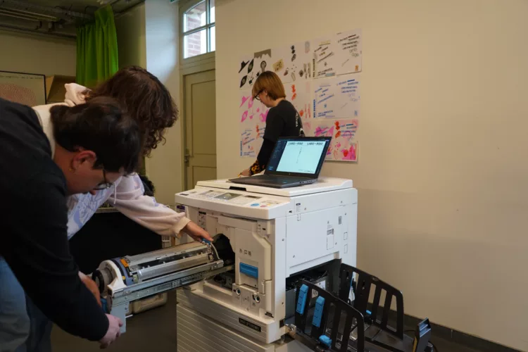 Risographie - Édulab Pasteur