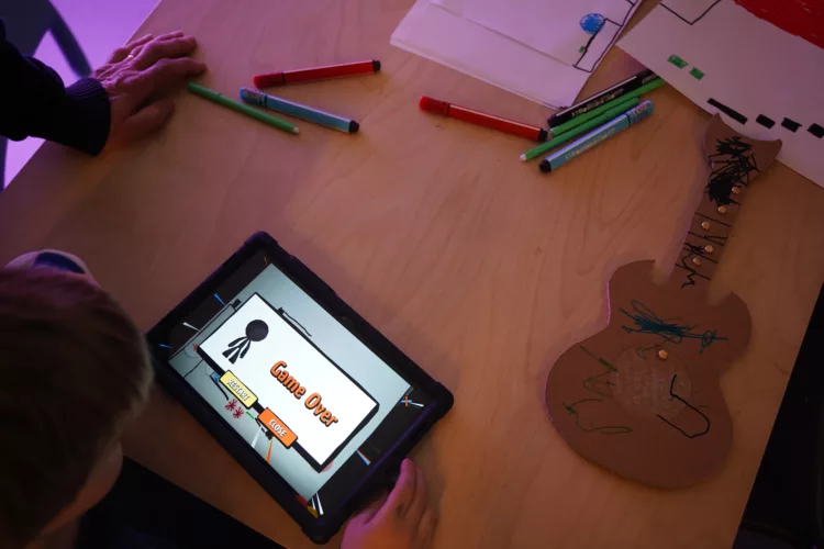 Dessine ton jeu – Classe numérique transplantée - Édulab Pasteur
